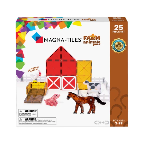 Magna Tiles Farm Animals 25 - Farma magnetne igračke