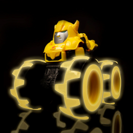 MONSTER TREADS TRANSFORMERS YELLOW