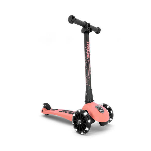 Romobil Highwaykick 3 LED - Peach