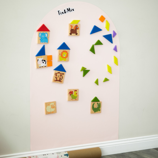 TIX & MIX MAGNETIC WALL DECALL - Pink Sweetness