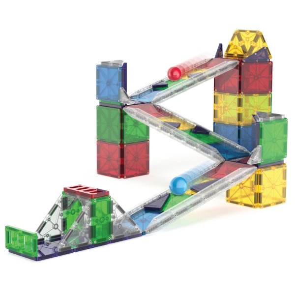 Magna Tiles - Rail Racers Deluxe - 90 Magnetnih Pločica