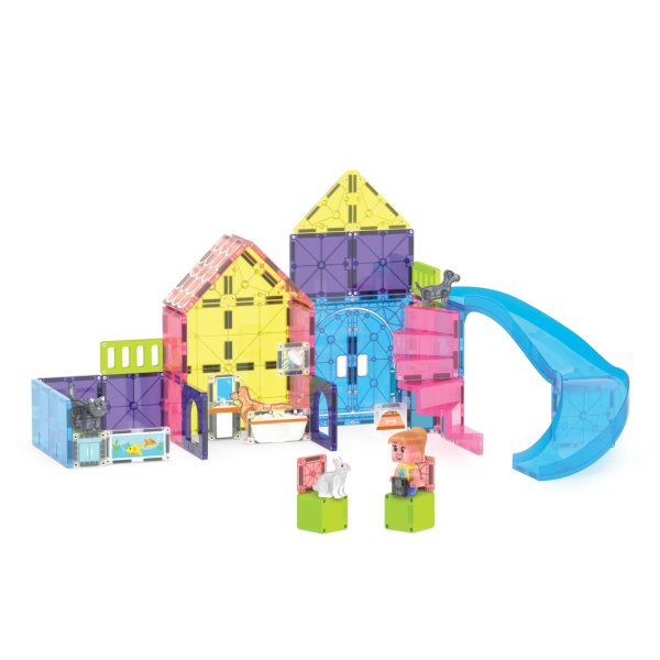 Magna Tiles - Pet Playhouse - 50 Magnetnih Pločica
