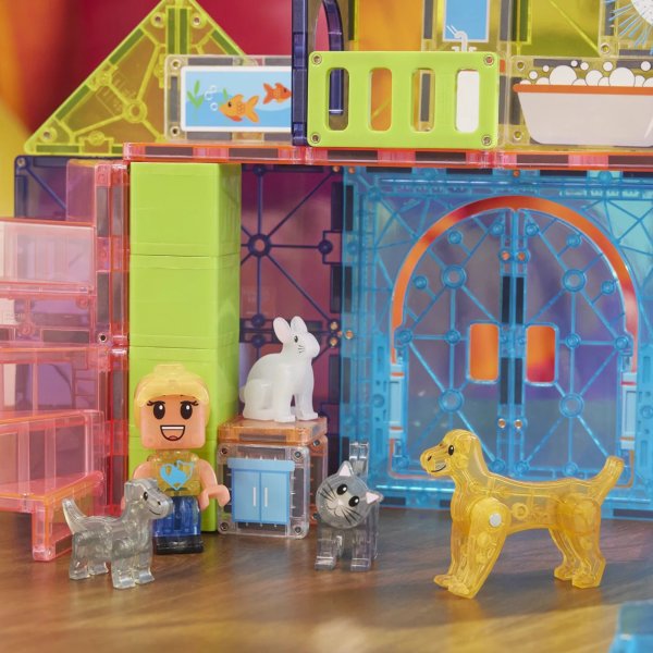 Magna Tiles - Pet Playhouse - 50 Magnetnih Pločica