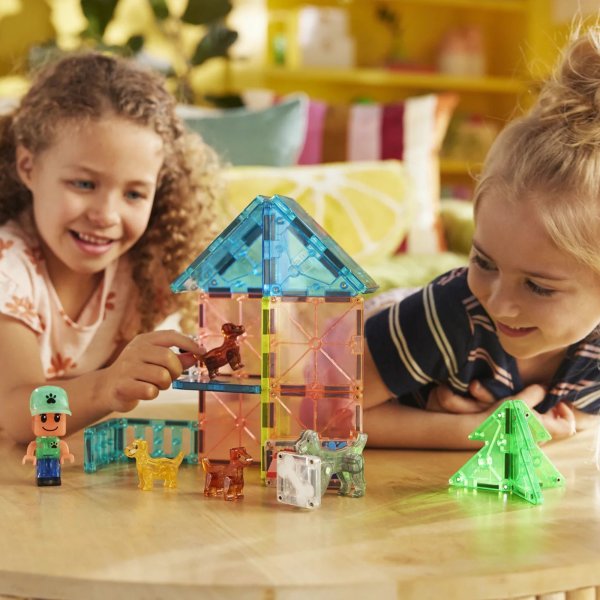 Magna Tiles - Puppy Park - 27 Magnetnih Pločica