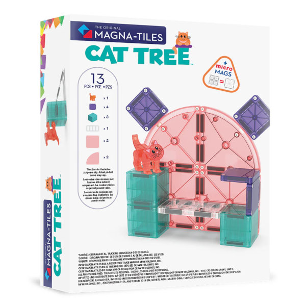 Magna Tiles - Cat Tree - 13 Pieces