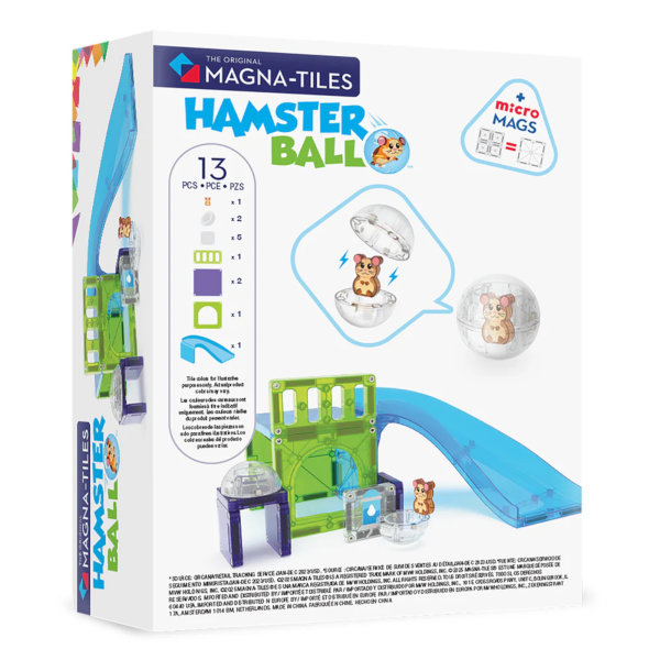 Magna Tiles - Hamster Ball - 13 Magnetnih Pločica