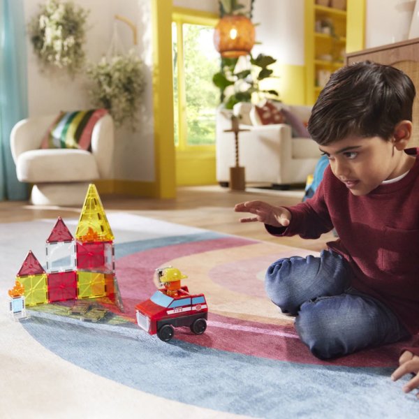 Magna Tiles - Fire Rescue - 27 Magnetnih Pločica