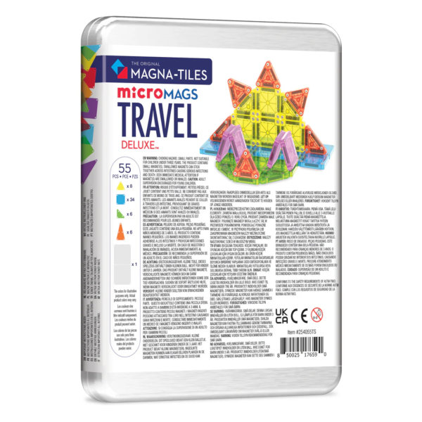 Magna Tiles - Travel Delux - 55 Magnetnih Pločica