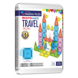 Magna Tiles - Travel Delux - 55 Magnetnih Pločica