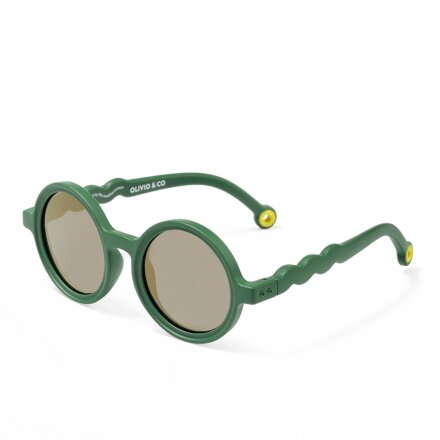 TODDLER-ROUND-Sunčane naočale Cactus Green