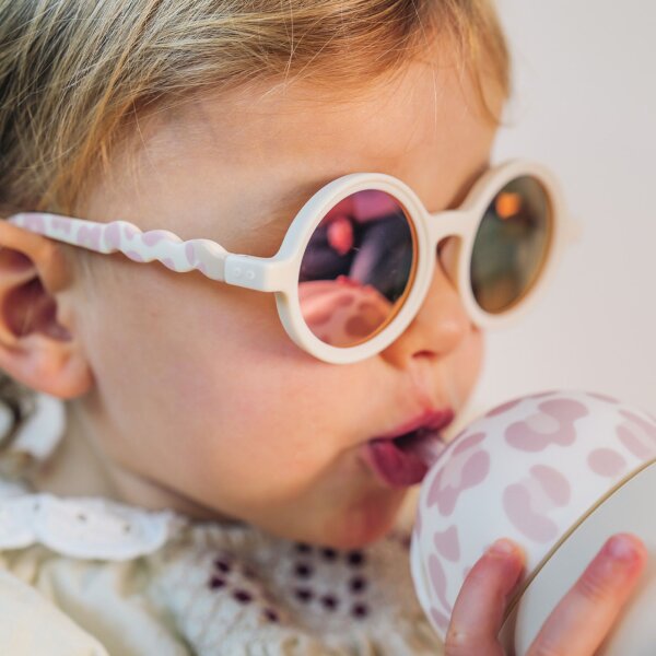 TODDLER-ROUND-Sunčane naočale Leopard Pink