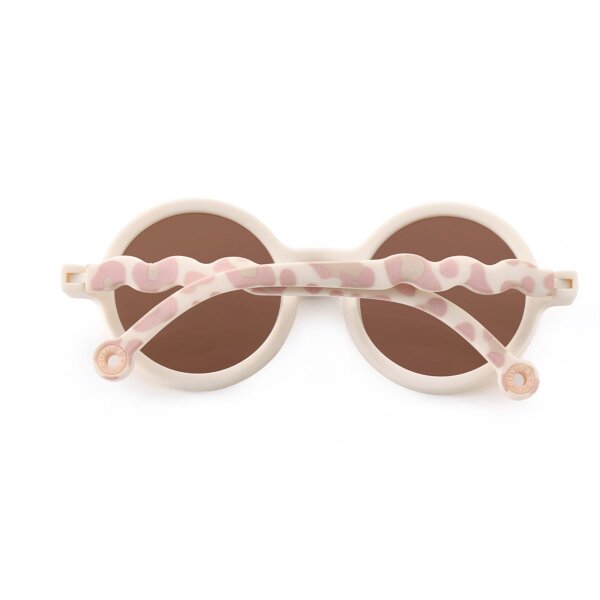 TODDLER-ROUND-Sunčane naočale Leopard Pink