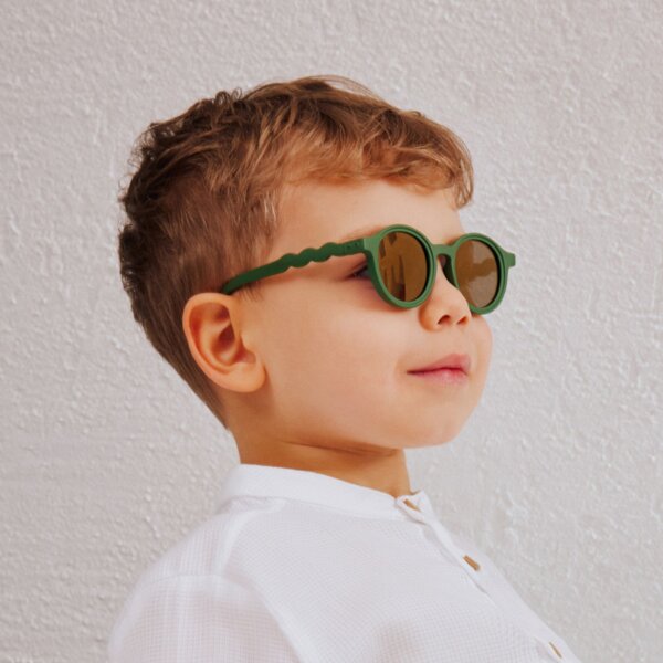 TODDLER-OVAL-Sunčane naočale Cactus Green