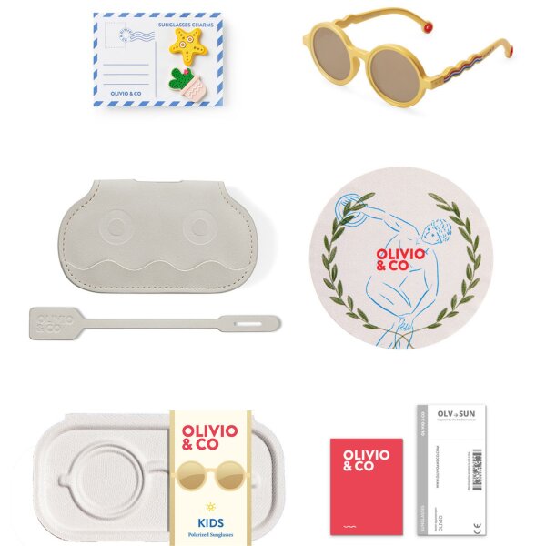 KIDS-ROUND-Sunčane naočale Medallion Gold