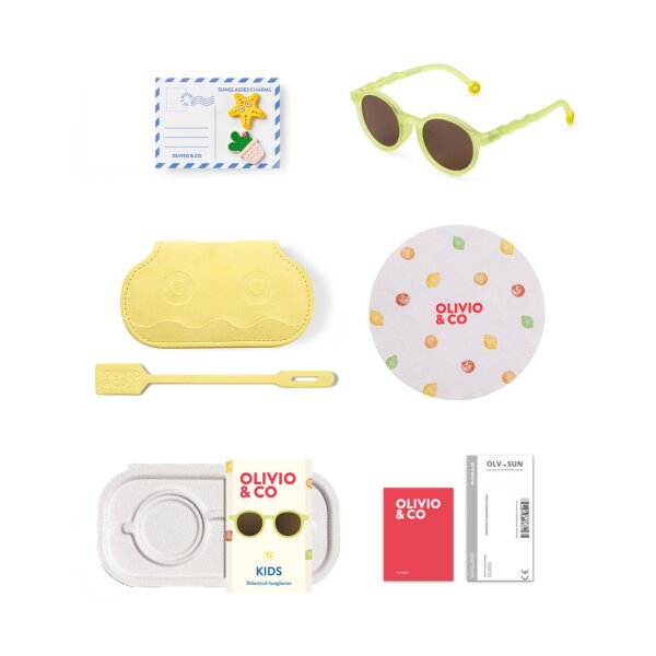 KIDS-OVAL-Sunčane naočale Lime Green