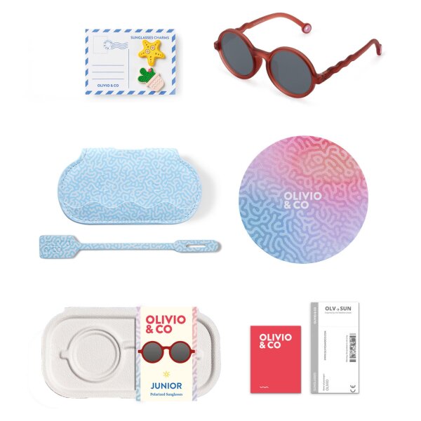 JUNIOR-ROUND-Sunčane naočale Sardine Coral