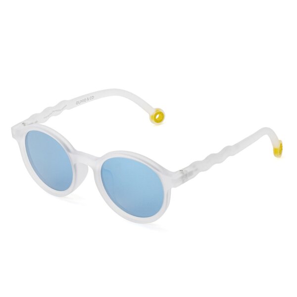 JUNIOR-OVAL-Sunčane naočale Jellyfish White