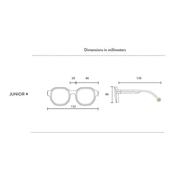 JUNIOR-CREATIVE-Sunčane naočale Colorblock Sand