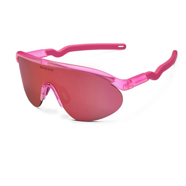 JUNIOR-HALF RIM-SPORTS-Sunčane naočale Flamingo Pink