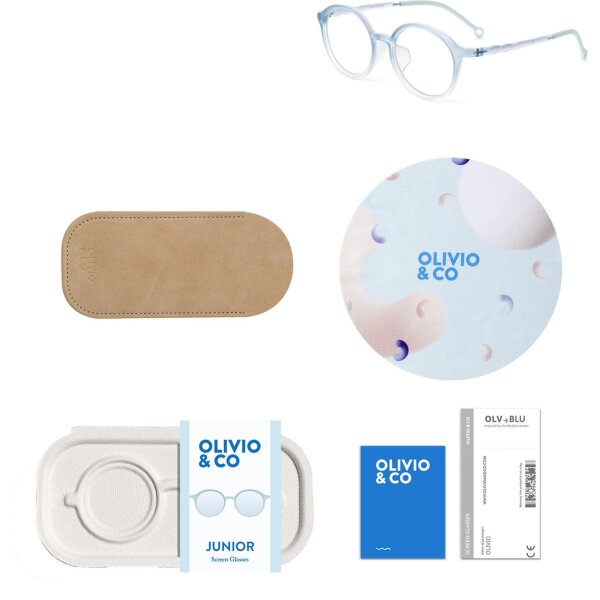 JUNIOR-OVAL-Naočale za zaštitu od ekrana Tranquil Blue