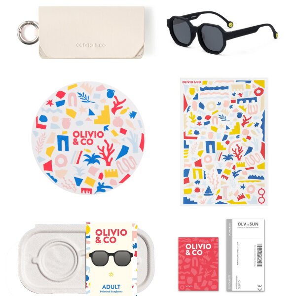 ADULT-CREATIVE-Sunčane naočale Squid Black