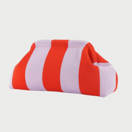 CITY GIRL POUCH - LILAC/RED