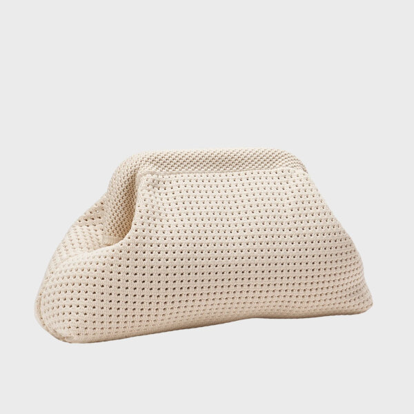 CITY GIRL POUCH MESH - BEIGE