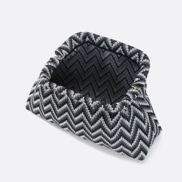 CITY GIRL POUCH WAVE - BLACK