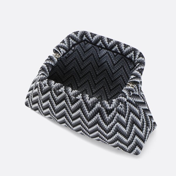 CITY GIRL POUCH WAVE - BLACK