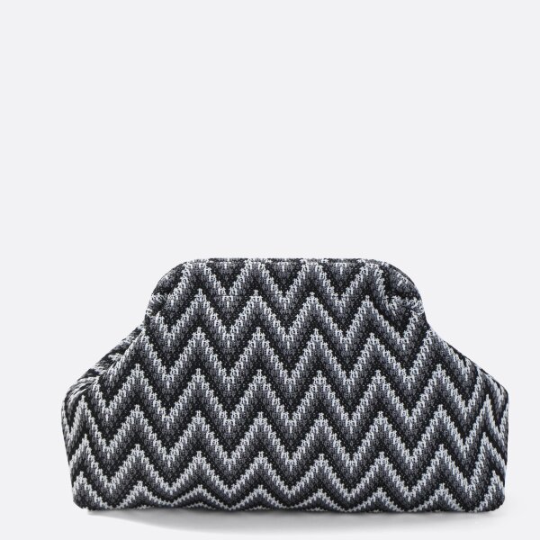 CITY GIRL POUCH WAVE - BLACK