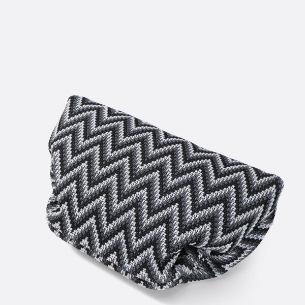 CITY GIRL POUCH WAVE - BLACK
