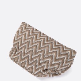 CITY GIRL POUCH WAVE - BROWN