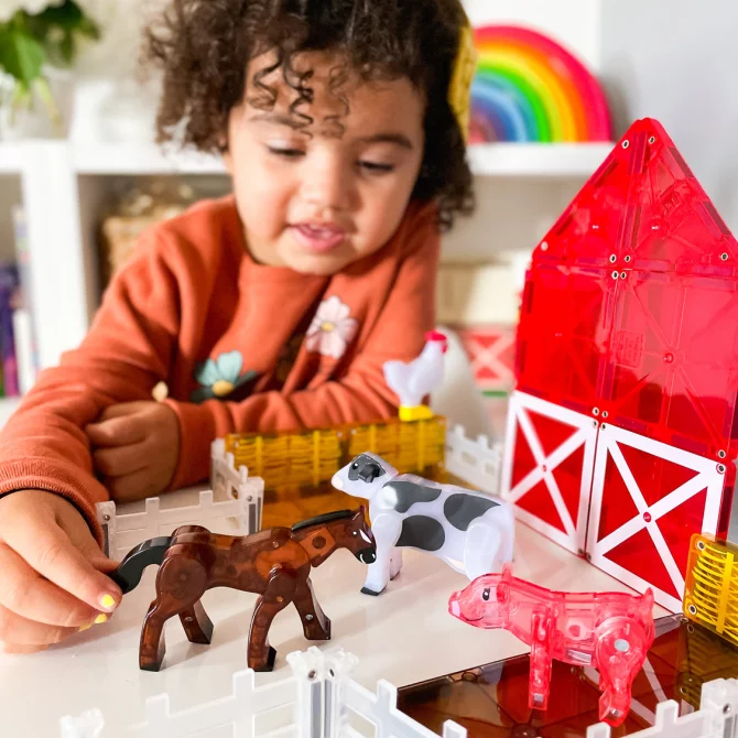 Magna Tiles Farm Animals 25 - Farma magnetne igračke